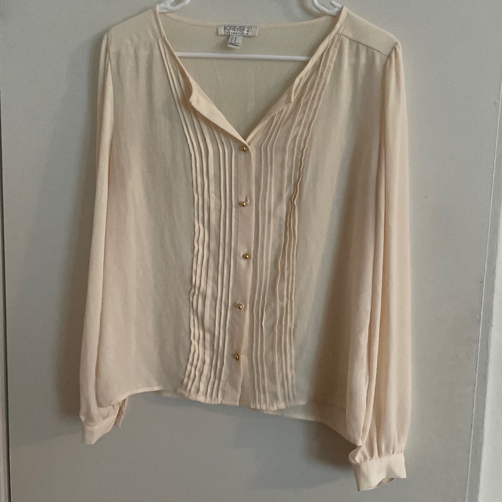 Long sleeve blouse